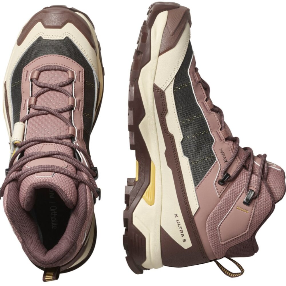 Salomon Women's Combat Boots - Brown and Black